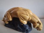 Sacavem - sculptuur, Pantera - 18 cm - Ge-glazuurd keramiek,
