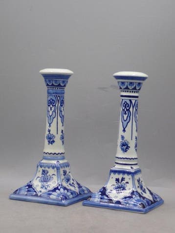 De Porceleyne Fles, Delft - Kaarsenhouder (2) - Keramiek