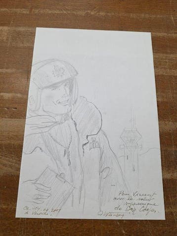 Weinberg - Dan Cooper + Alain Landier - 2 Dessins originaux, Nieuw