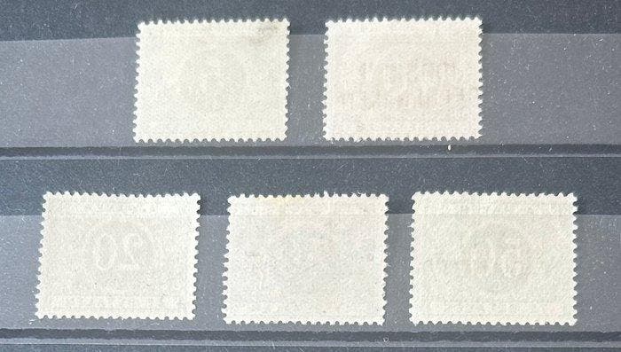 Belgique 1919 - Timbres de port de pénalité - Type modifié «, Timbres & Monnaies, Timbres | Europe | Belgique