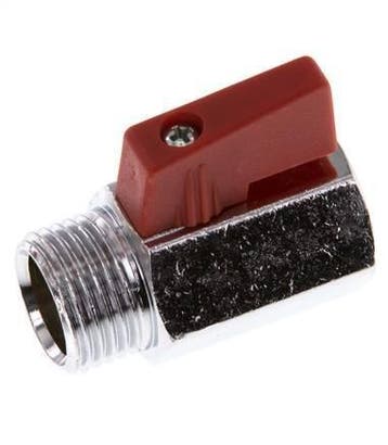 Mâle vers femelle G 1/2 pouce 2 voies Mini vanne à bille en, Verzenden, Nieuw
