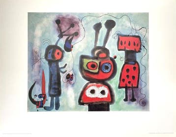 (after), Joan Miró - L’oiseau au regard calme les agiles en