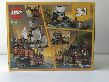 Lego Set - 31109 - Creator - Creator 3in1 Piratenschip, Nieuw