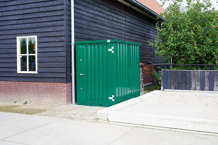 Tuinschuur - Zelfbouwcontainer - speciale afmetingen -opslag, Zakelijke goederen, Machines en Bouw | Keten en Containers