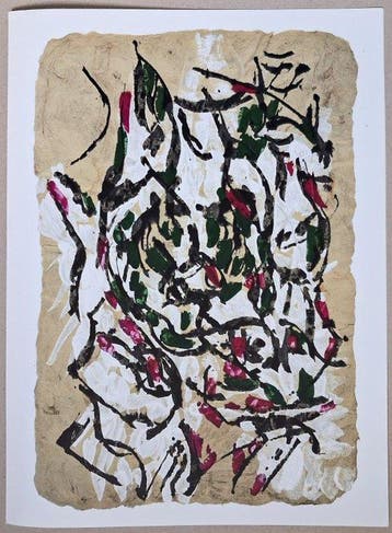 Jean-Paul Riopelle (1923-2002) - Composition II, 1966