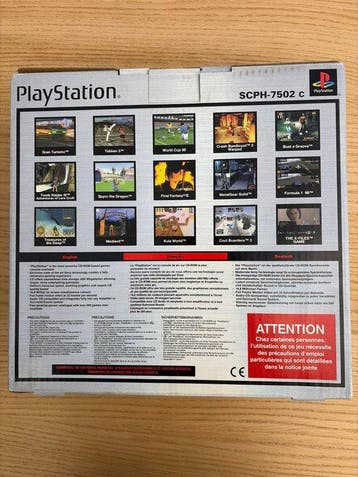 Sony - Playstation 1 (PS1) - Sony PlayStation 1 (SCPH-7502