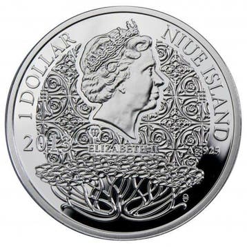 Niue. 1 Dollar 2013 November - The Magic Stones of Happiness
