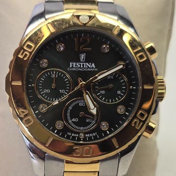 Festina Boyfriend Dameshorloge Groen F20604/2 | Nieuwstaat, Handtassen en Accessoires, Horloges | Heren, Ophalen of Verzenden