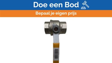 Bieden: Bronze kogelkraan 2.5 inch - CW617N, Ophalen of Verzenden, Nieuw