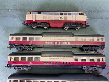 Lima H0 - Treinset (7) - BR 218 plus 6 rijtuigen Rheingold, Hobby en Vrije tijd, Nieuw