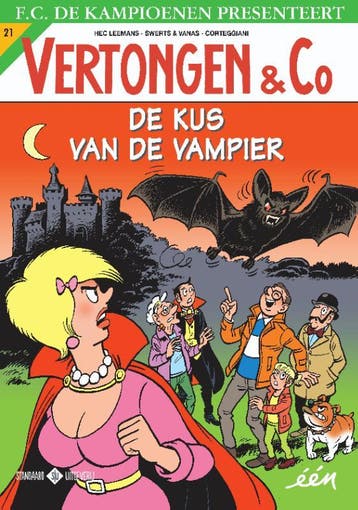 De Kus van de Vampier / Vertongen en C° / 21 9789002263606, Verzenden, Hec Leemans