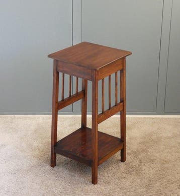 Plantentafel - Bijzettafel - Eikenhout