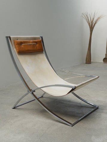 Mobel Italia - Marcello Cuneo - Fauteuil - Luisa - Leder,