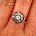 Sans prix de réserve - Bague - 9 carats Or rose, Argent