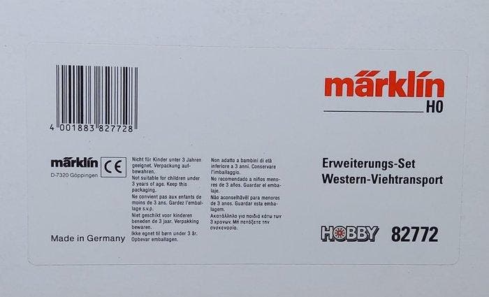 Märklin H0 - 82772 - Modeltrein (1) - Uitbereidingsset, Hobby en Vrije tijd, Modeltreinen | H0