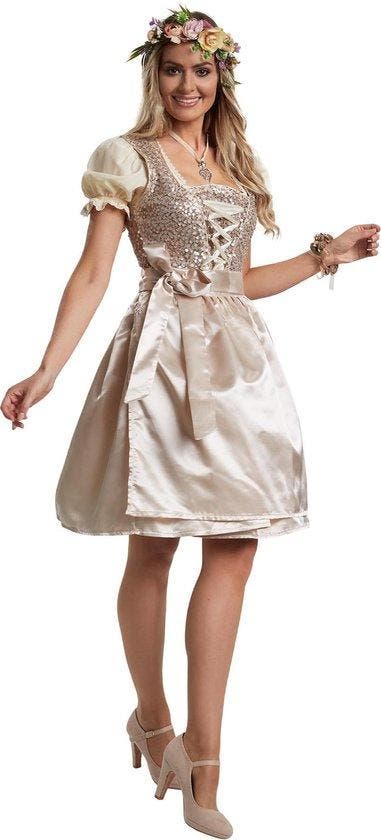 2dekans | Dressforfun Mini-Dirndl Burgau model 2 L -, Kinderen en Baby's, Carnavalskleding en Verkleedspullen, Ophalen of Verzenden