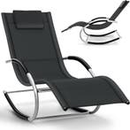 Ligbed - Ligstoel - Zonnebed - Relaxstoel - Antraciet - Till, Verzenden