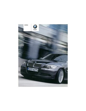 2005 BMW 3 SERIE SEDAN INSTRUCTIEBOEKJE NEDERLANDS, Ophalen of Verzenden