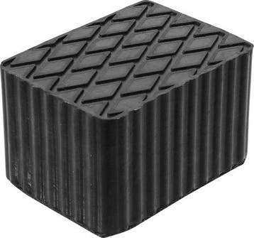 Bgs technic Rubberen pad  voor hefplatforms  160 x 120 x 100, Verzenden, Nieuw