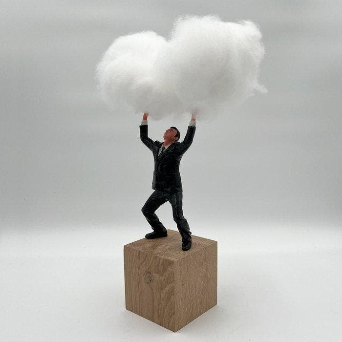 Coco de Paris - Touching th Sky, Antiquités & Art, Art | Objets design