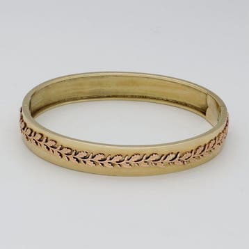 Bracelet - 14 carats Or jaune, Or rose
