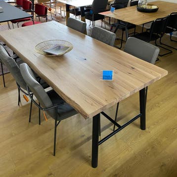 bert plantagie Eettafel Tane - Ongebruikt, Verzenden, Zo goed als nieuw, Eikenhout, 200 cm of meer