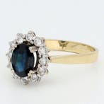 Bague - 14 carats Or jaune, Or blanc Diamant (Naturelle) -