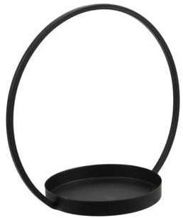 Metalen frame ring met schaal voor steekschuim of windlicht