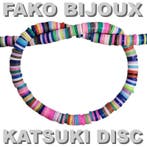 Fako Bijoux - Katsuki Disc Kralen - Polymeer Kralen - Surf, Verzenden