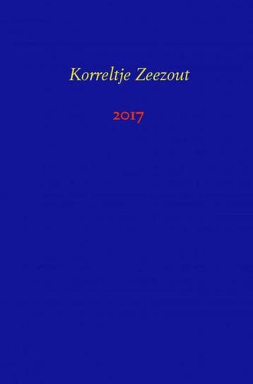 Korreltje Zeezout 2017 9789402166958, Verzenden, Stichting Korreltje Zeezout
