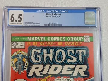 Ghost Rider #4 - Ghost Rider#4-CGC 6.5-Gil Kane cover - 1, Nieuw