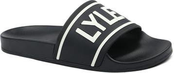 Lyle & Scott Slippers Zwart maat 41 Heren, Kleding | Dames, Schoenen, Verzenden, Zwart, Nieuw, Lyle and Scott