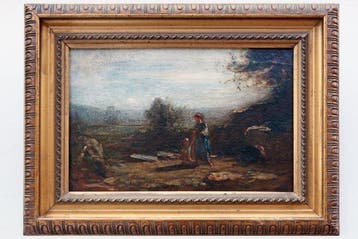 Antonio Fontanesi (1812-1882) - La passeggiata