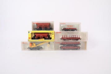 Fleischmann H0 - 1486/5569/5510/5221/5019/5221 - Wagon de, Nieuw