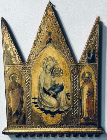 Italiaanse school (XX) - Madonna dellUmiltà con i santi