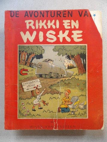 Rikki en Wiske 1 - (RV) Rode reeks Vlaams Rikki en Wiske in