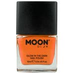 Moon Glow Glow in the Dark Nail Polish Orange 14ml, Verzenden, Nieuw