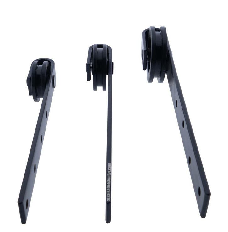 Schuifdeur Hangrol Zwart 75mm, Tuin en Terras, Overige Tuin en Terras, Verzenden