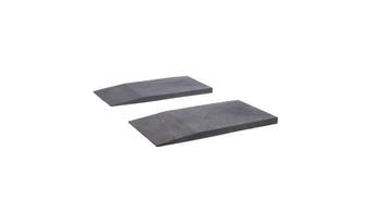 TM Rubberen oprijplaat set voor schaarlift 50 x 5 cm 2 stuks, Verzenden, Nieuw