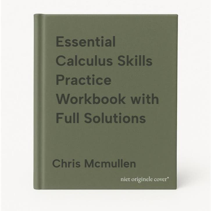 Essential Calculus Skills Practice Workbook with Full, Livres, Langue | Anglais, Envoi