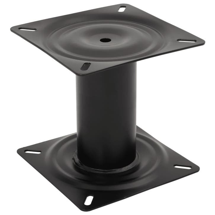vidaXL Bootstoelpoot 18 cm staal zwart, Sports nautiques & Bateaux, Accessoires navigation, Envoi