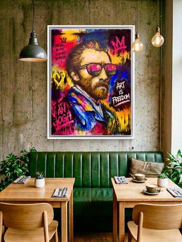 X-Art - Van Gogh Pop style, Antiquités & Art