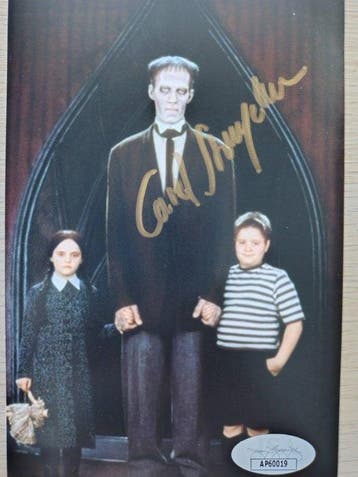 The Addams Family - Carel Struycken (Lurch) - Autograph,, Nieuw