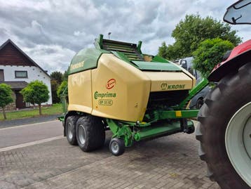 Krone Comprima CF 155 XC, Ophalen