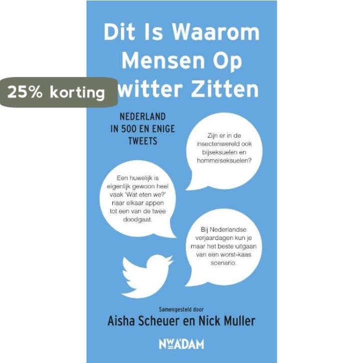 Dit Is Waarom Mensen Op Twitter Zitten 9789046822845, Boeken, Stripverhalen, Zo goed als nieuw, Verzenden