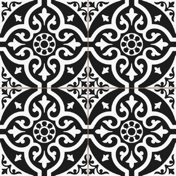 Vloertegel/Wandtegel Zwart 45x45cm (Muurtegels), 40 tot 60 cm, 40 tot 60 cm, Keramiek, Nieuw
