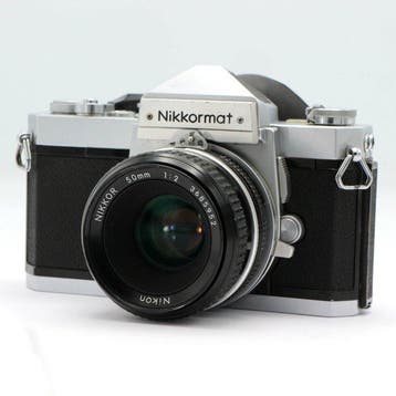 Nikon Nikkormat FT N chrome + Nikkor 50mm f/2 | Single lens