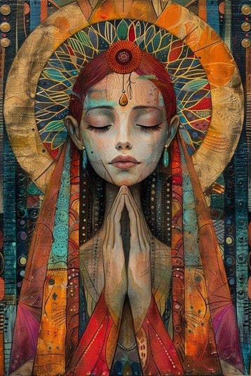 CREATIVE_HUB - FRONT CHURCH PRAYING MADONNA feat Laurel