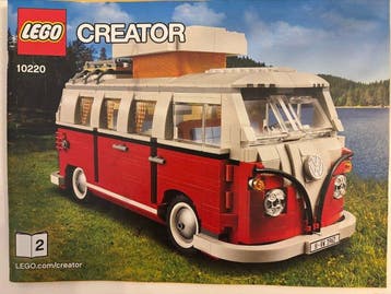Lego Set - 10220 - Creator - Volkswagen T1 Camper Van, Nieuw