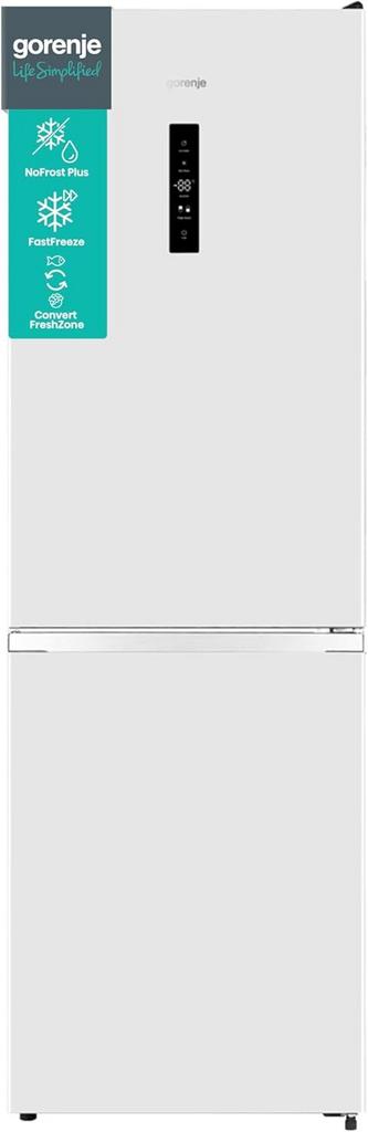 Gorenje N619eaw4 - Koelvriescombinatie - 186 cm - 304L - No, Elektronische apparatuur, Koelkasten en IJskasten, Ophalen of Verzenden